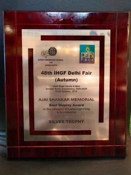 IHGF Delhi Fair Ajai Shankar Memorial Silver Trophy