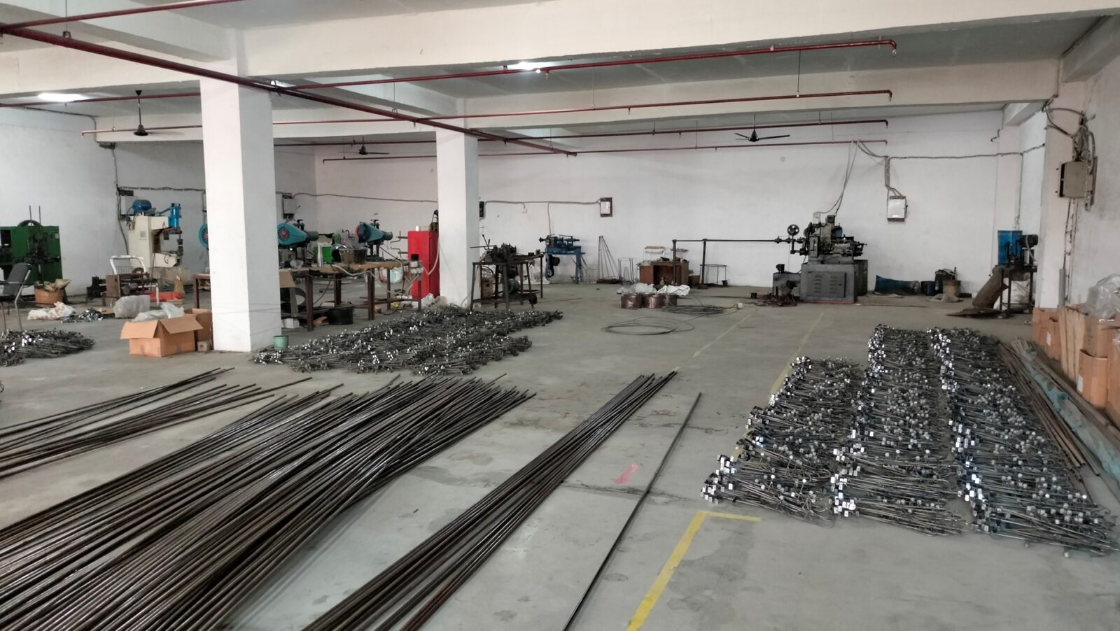 Wide view of the Sai Creation manufacturing unit